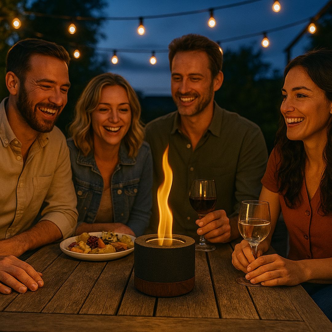 Ardente™ Mini Tafelhaard Bio Ethanol - Wit - Tafelhaard Centrum