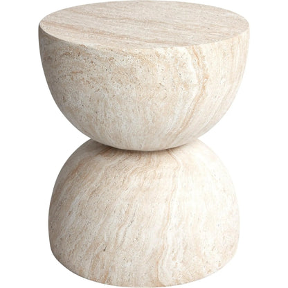 Ardente Marmeren Bijzettafel – 35 × 35 × 40 cm - Tafelhaard Centrum